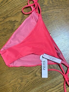 New Victoria's Secret Ribbed Cheeky Swim Bottom size Small